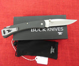 Buck 0110BKS4 110 Folding Hunter Slim Pro 1st Version Riveted Together Black G10 S30V Knife USA Lot#110-185