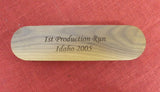 Buck 0110BRS 110 Folding Hunter Knife 1st Prod Idaho 2005 Engraved 110-277