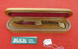 Buck 0110BRS 110 Folding Hunter Knife 1st Prod Idaho 2005 Engraved 110-277