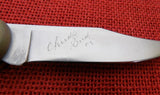 Buck 0110BRS 110 Folding Hunter Knife 1st Prod Idaho 2005 Engraved 110-277
