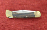 Buck 0110BRS 110 Folding Hunter Knife 1st Prod Idaho 2005 Engraved 110-277