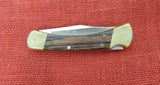 Buck 0110BRS 110 Folding Hunter Knife 1st Prod Idaho 2005 Engraved 110-277