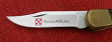 Buck 0110FG 110 Folding Hunter Knife Finger Grooved 1995 Purina 110-224