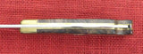 Buck 0110RESLE 110 Folding Hunter Knife Boone & Crockett Redwood Burl Lot#110-231