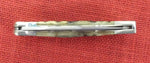 Buck 0110FG 110 Folding Hunter Knife Ram Horn Finger Grooved Nickel Silver 2012 Lot#110-232