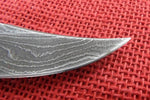 Buck 0110DM 110 Stag Damascus Folding Hunter Knife USA Made 1990 Lot#110-233