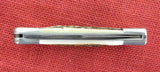 Buck 0110DM 110 Stag Damascus Folding Hunter Knife USA Made 1990 Lot#110-233