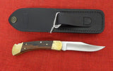 Buck 0110 110 Folding Hunter Knife USA 1974-1980 2 Dot 110-267
