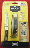 Buck 0110BRS 110 50th Anniversary Folding Hunter 50th Anniversary Knife USA Made 2014 Leather Sheath Clampack Lot#110-5