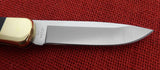 Buck 0110 110 Folding Hunter Knife BOS 5160 Carbon Drop Point G10 Handle USA Lot#110-236