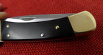 Buck 0110 110 Folding Hunter Knife BOS 5160 Carbon Drop Point G10 Handle USA Lot#110-236