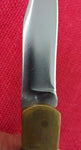 Buck 0110 110 Folding Hunter Knife 2 Line USA 3rd Version Variation 1968-1970 Integrated Spring Holder Lot#110-58