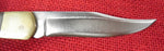 Buck 0110 110 Folding Hunter Knife 2 Line USA 3rd Version Variation 1968-1970 Integrated Spring Holder Lot#110-58