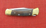 Buck 0110BRSSM 110 Folding Hunter Knife 5th Anniv Idaho 2009 Engraved 110-278