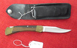 Buck 0110 110 Folding Hunter Knife 2 Line USA 4th Version 1970-1972 Stainless Rocker Pin Lot#110-70