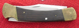 Buck 0110 110 Folding Hunter Knife Lockback USA Made Early 1970's 2 Pin in Box Lot#110-75