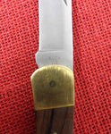 Buck 0110 110 Folding Hunter Knife Factory Edge Very Nice USA 1974-1980 2 Dot Lot#110-85