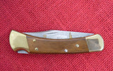Buck 0110 110 Folding Hunter Limited Edition Gold Etch Move from El Cajon CA 1947 to Post Falls ID 2005 Lot#110-195