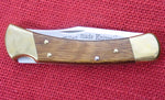 Buck 0110 110 Folding Hunter Knife Limited Edition #6 Willey Knives USA 2003 Oak Handle Lot#110-190