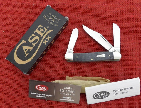 Case 11017 Stockman Knife Gray Birdseye Maple Stainless 7347 SS