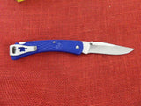 Buck 0110BLS2 110 Slim Select Folding Hunter Knife Blue GFN USA BU-561
