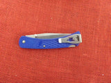 Buck 0110BLS2 110 Slim Select Folding Hunter Knife Blue GFN USA BU-561