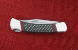 Buck 0110BLSUSA Stars & Stripes Folding Hunter Blue Indigo 50th Anniv 2014 Lot#110-235