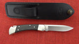 Buck 0110BRS12 110 Folding Hunter Knife Nickel Drop Point NO Nail Nick 110-251