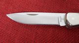 Buck 0110BRS17 110 Folding Hunter Knife Nickel Silver Drop Point 110-252
