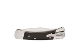 Buck 0110BRS20 110 Folding Hunter Slim Elite Heritage Knife Magnacut Nickel Pocket Clip