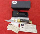 Buck 0110BRSWD 110 Weld Folding Hunter 2014 Knife #042 Al Buck 110-279