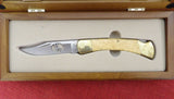Buck 0110 110 Folding Hunter Box Elder Wood Deer Cutout 110-247
