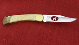 Buck 0110 110 Folding Hunter Box Elder Wood Deer Cutout 110-247