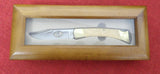 Buck 0110 110 Folding Hunter Box Elder Wood Deer Cutout 110-247