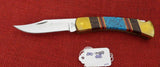 Buck 0110-BY 110 Folding Hunter Brian Yellowhorse 25 Year Commerative 110-285