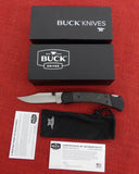 Buck 0110CFSSH 110 Folding Hunter Knife 2025 Chairman Series Marble Carbon Fiber S35VN #59/150
