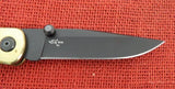 Buck 0110BRS1BOTM 110 Slim Pro Knife Folding Hunter All Brass 3V 110-287