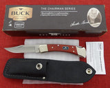Buck 0110CWSNK 110 Folding Hunter Knife Chairman Series Cherrywood 110-244