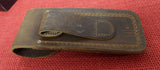 Buck 0110EKSLE1 110 Folding Hunter Knife 2009 WBC Elk Stag Turkey Feather Inlay NIB LOT#110-241