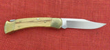Buck 0110 110 Folding Hunter Knife 2004 Thank You El Cajon CJ Chuck Signed Oak 110-283