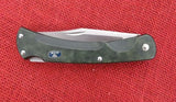 Buck 0110GRS4 110 Ecolite Folding Hunter Knife Green PaperStone USA 2010 110-261