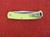 Buck 0110GRS1 110 Slim Select Folding Hunter Knife Green GFN USA BU-562