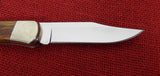 Buck 0110 110 Folding Hunter Knife Nickel Silver Oak Polished 110-256