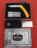 Buck 0110LT 110 Folding Hunter LT Knife Orange TOPO Edition 110-269