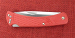 Buck 0110BO62 110RD 110 Folding Slim Hunter Select Knife Red GFN Drop Point Nail Nick USA 2023 Lot#110-237