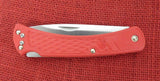 Buck 0110BO62 110RD 110 Folding Slim Hunter Select Knife Red GFN Drop Point Nail Nick USA 2023 Lot#110-237
