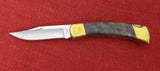 Buck 0110 110 Folding Hunter Knife Custom Roxbury Stone 110-258