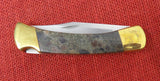Buck 0110 110 Folding Hunter Knife Custom Roxbury Stone 110-258