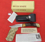 Buck 0110 110 Folding Hunter Knife 425M Blade 1987 Logo Handle 110-29