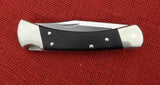 Buck 0110BRSWM2 110 Folding Hunter Knife Nickel Silver 110-253